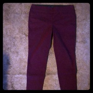 Pull on skinny dress pants